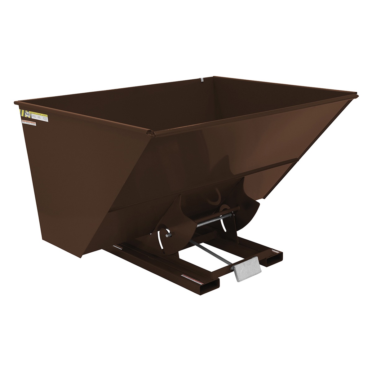 Vestil Self-Dump Hopper HD 3 CU Yard 6K