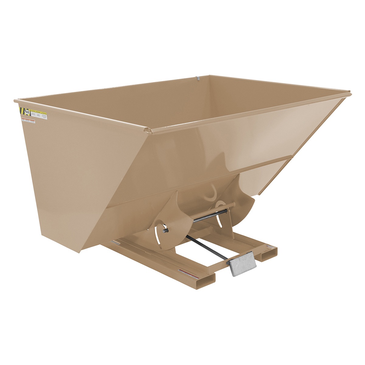 Vestil Self-Dump Hopper HD 3 CU Yard 6K