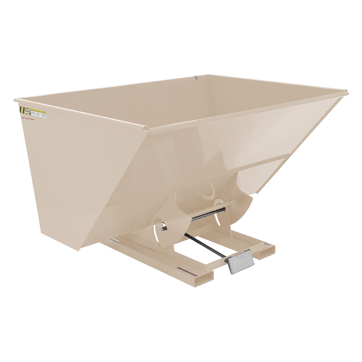 Vestil Self-Dump Hopper HD 3 CU Yard 6K