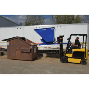 Vestil Self-Dump Hopper HD 3 CU Yard 6K