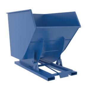 Vestil D-300-HD-NA Narrow Self-Dumping Steel Hopper