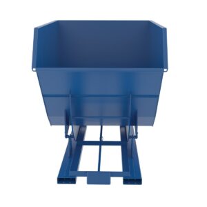 Vestil D-300-HD-NA Narrow Self-Dumping Steel Hopper
