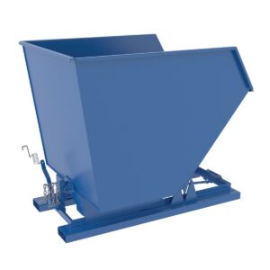 Vestil D-300-HD-NA Narrow Self-Dumping Steel Hopper