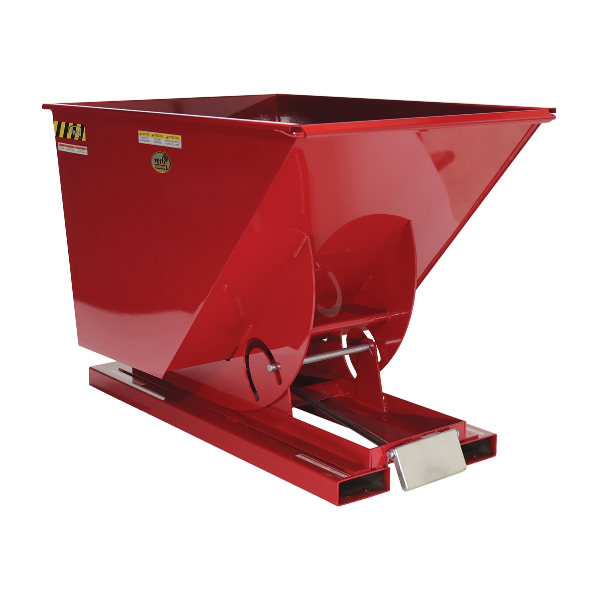 Vestil Self-Dump Hopper HD 3 CU Yard 6K