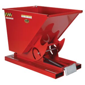Vestil Self-Dump Hopper MD .33 CU Yard 4K