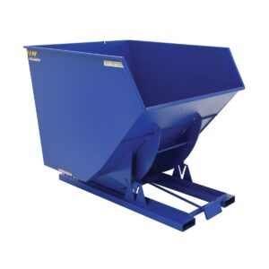 Vestil Self-Dump Hopper HD 6K Blue