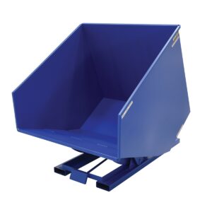 Vestil Self-Dump Hopper HD 6K Blue