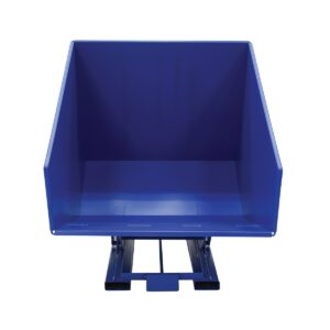 Vestil Self-Dump Hopper HD 6K Blue