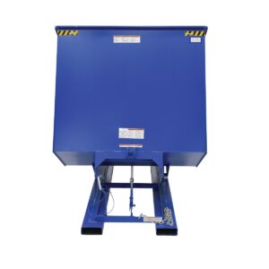 Vestil Self-Dump Hopper HD 6K Blue