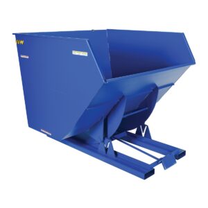Vestil Self-Dump Hopper HD 6K Blue