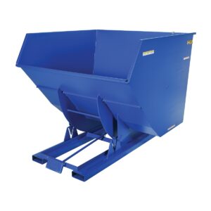Vestil Self-Dump Hopper HD 6K Blue