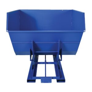 Vestil Self-Dump Hopper HD 6K Blue