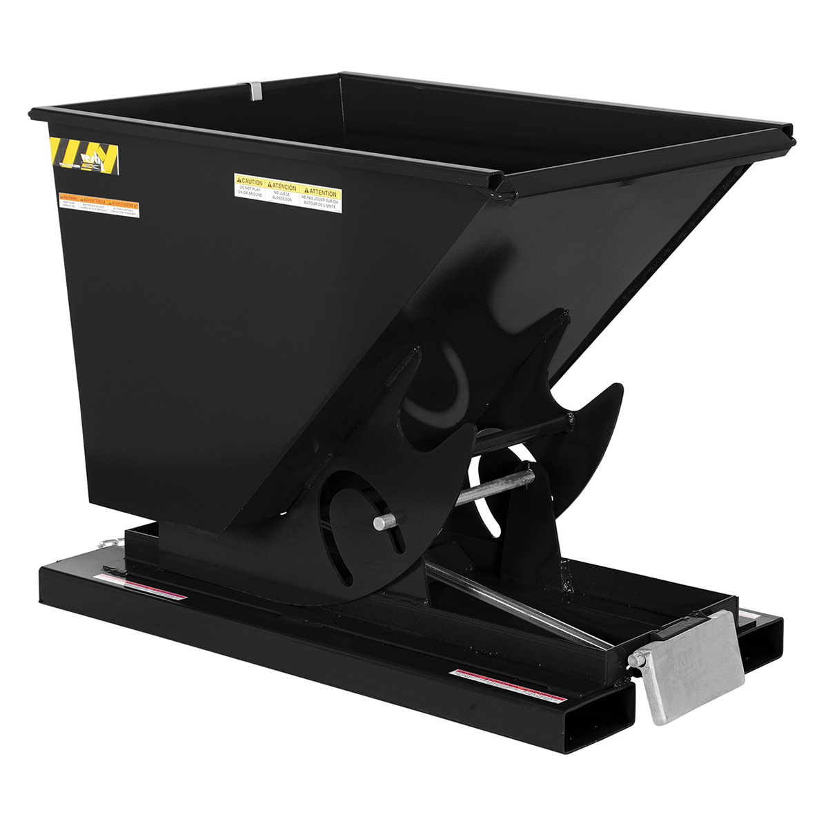 Vestil Self-Dump Hopper HD .50 CU Yard 6K