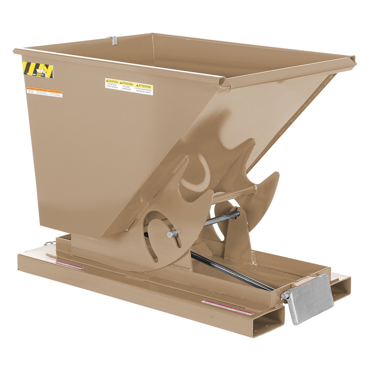 Vestil Self-Dump Hopper HD .50 CU Yard 6K