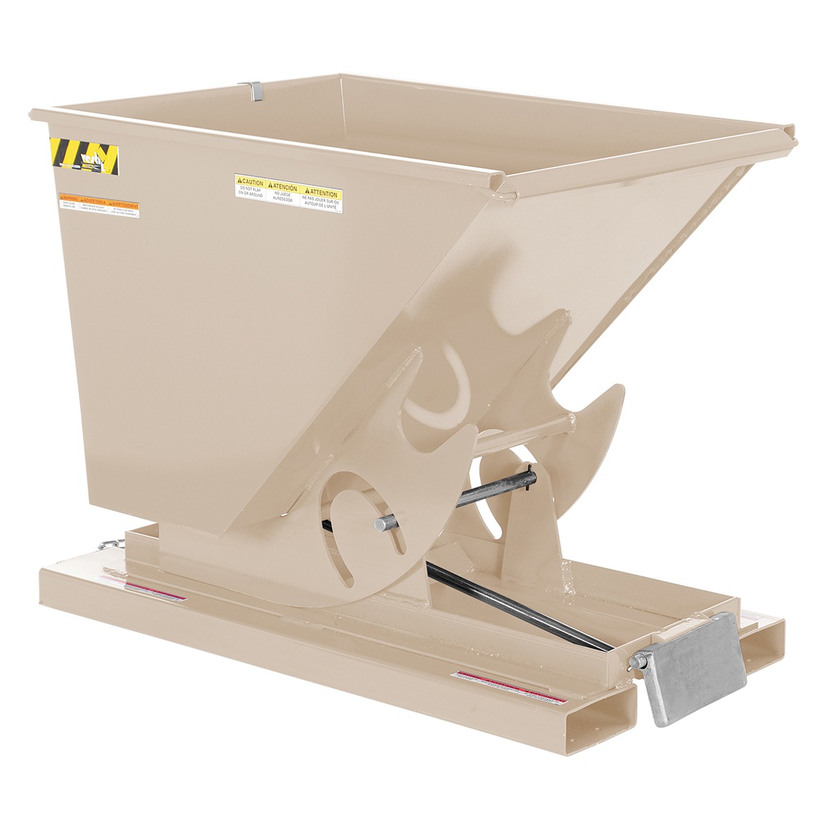 Vestil Self-Dump Hopper HD .50 CU Yard 6K