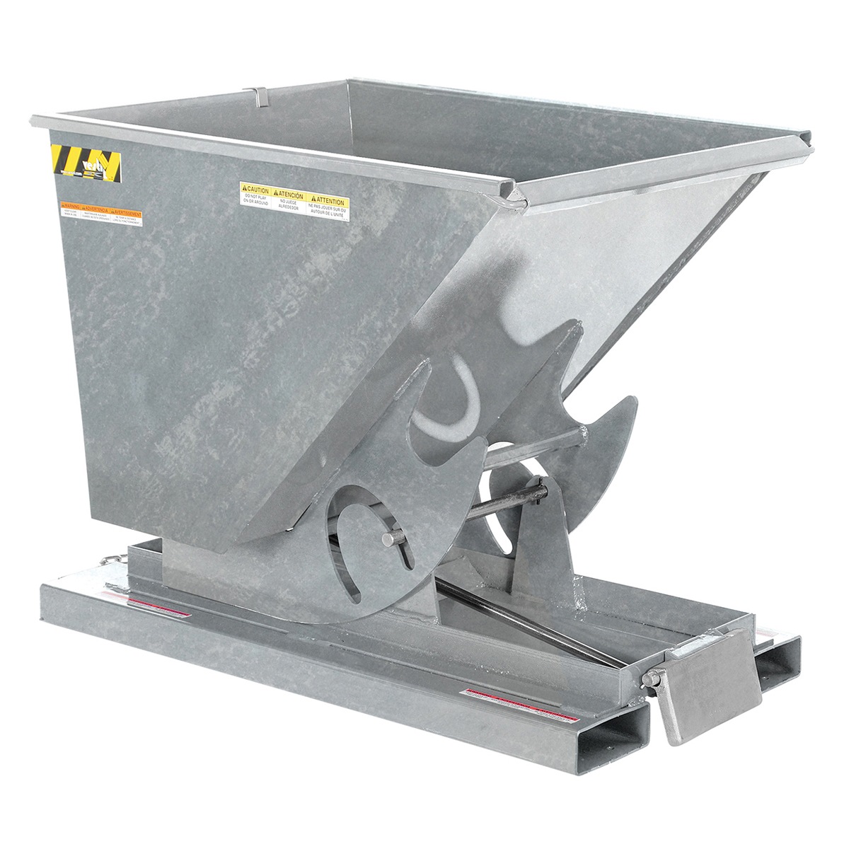 Vestil Self-Dump Hopper HD .50 CU Yard 6K