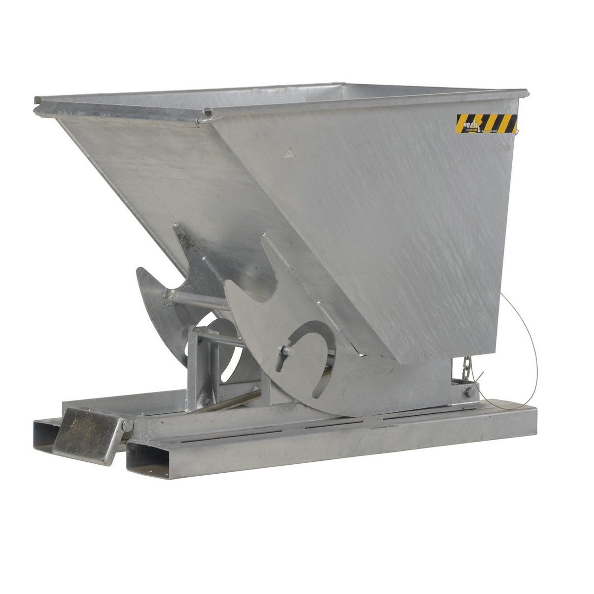 Vestil Self-Dump Hopper HD .50 CU Yard 6K
