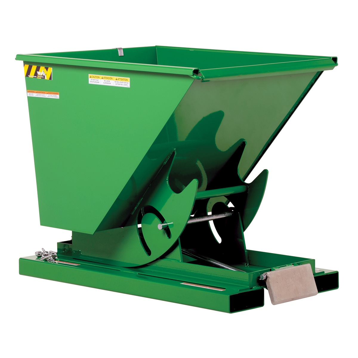 Vestil Self-Dump Hopper HD .50 CU Yard 6K