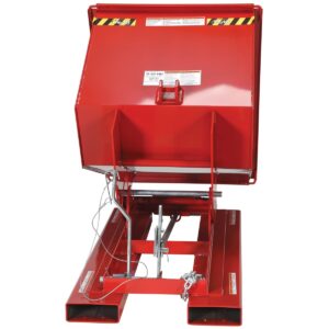 Vestil Self-Dump Hopper HD .50 CU Yard 6K