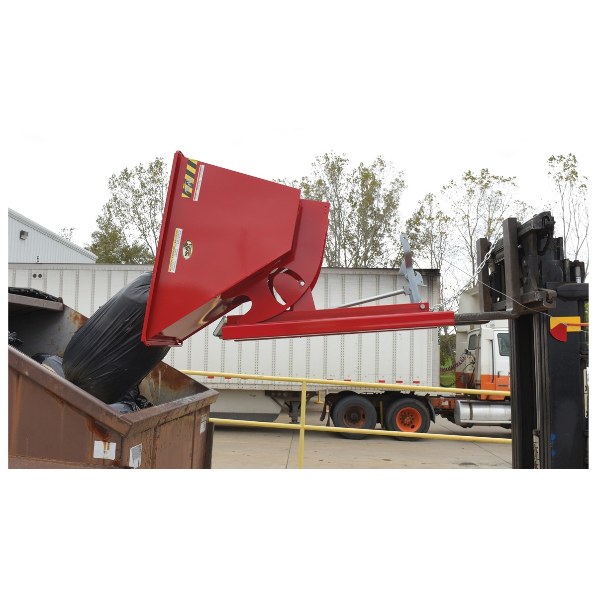 Vestil Self-Dump Hopper HD .50 CU Yard 6K