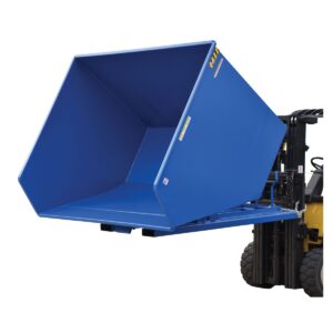Vestil Self-Dump Hopper HD 6K Blue