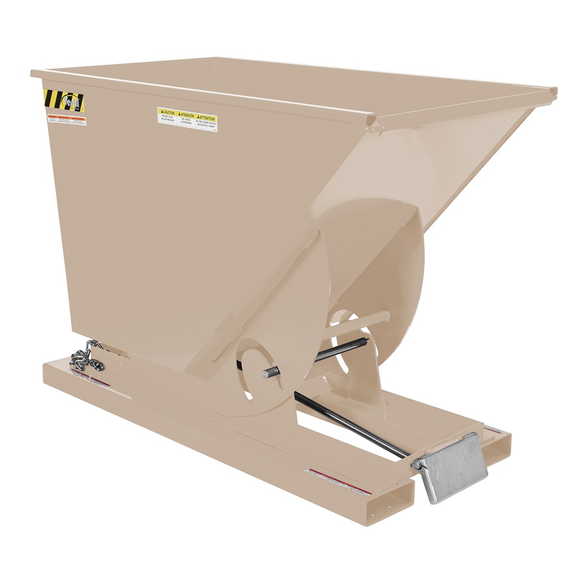 Vestil Self-Dump Hopper LD .75 CU Yard 2K