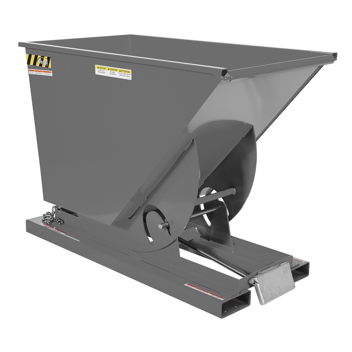 Vestil Self-Dump Hopper LD .75 CU Yard 2K
