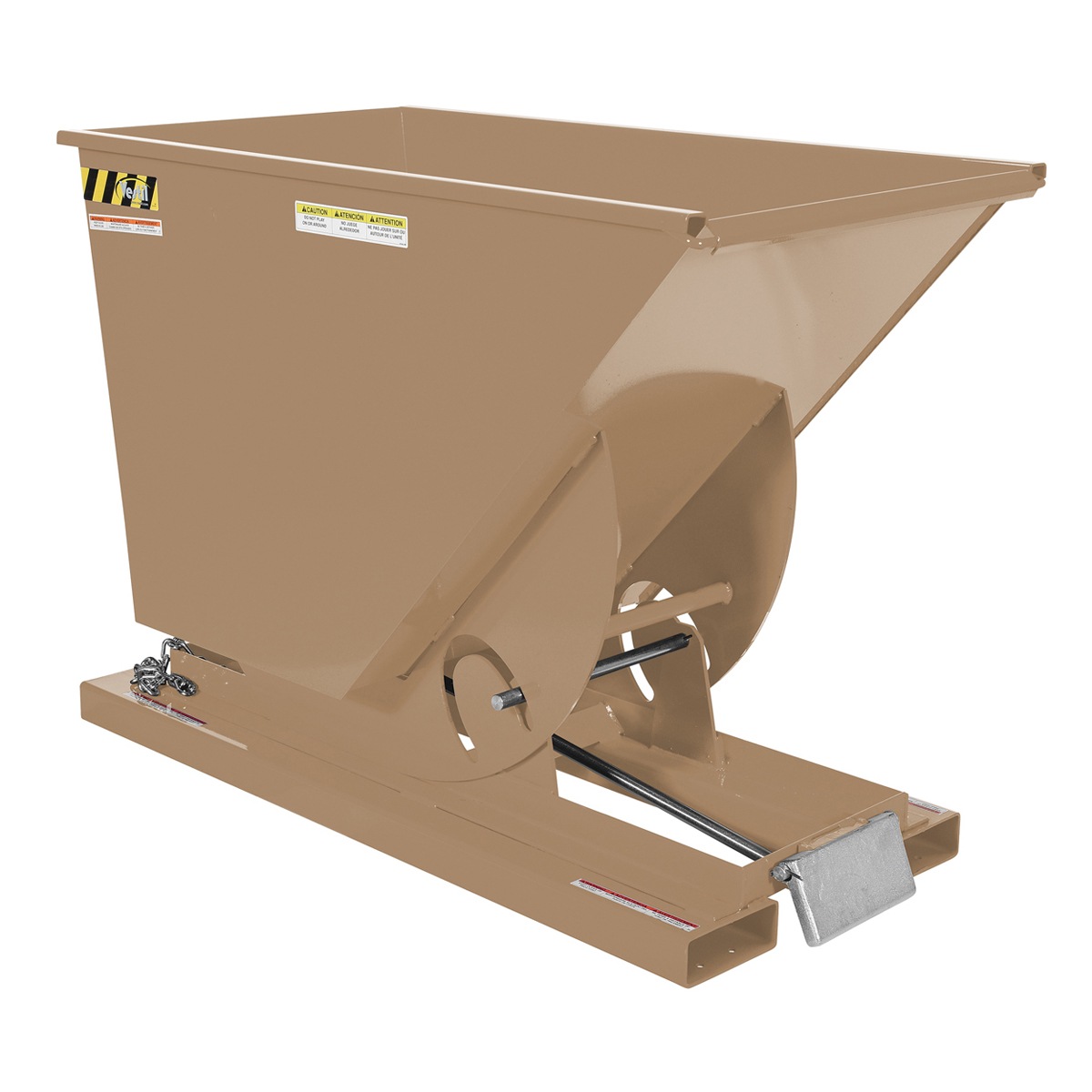 Vestil Self-Dump Hopper MD .75 CU Yard 4K