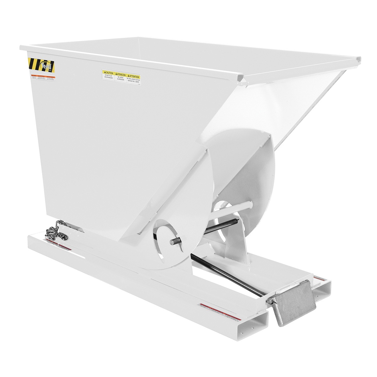 Vestil Self-Dump Hopper MD .75 CU Yard 4K