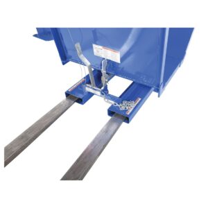 Vestil D-NS-100-LD Open Sided Hopper Light Duty