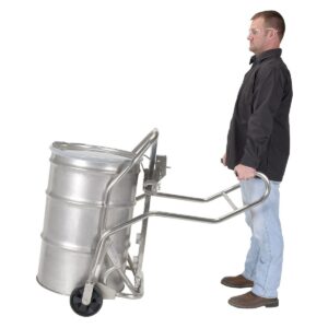 Vestil DBT-SS-DLX Stainless Steel Drum Truck (Deluxe)