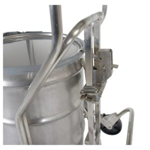 Vestil DBT-SS-DLX Stainless Steel Drum Truck (Deluxe)