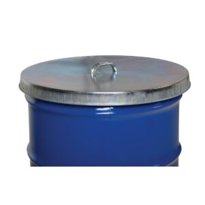 Vestil DC-245-H Open Head Galvanized Drum Cover W/Handle