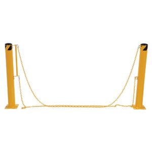 Vestil Dock Chain Barrier Bollard