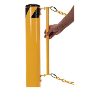 Vestil Dock Chain Barrier Bollard