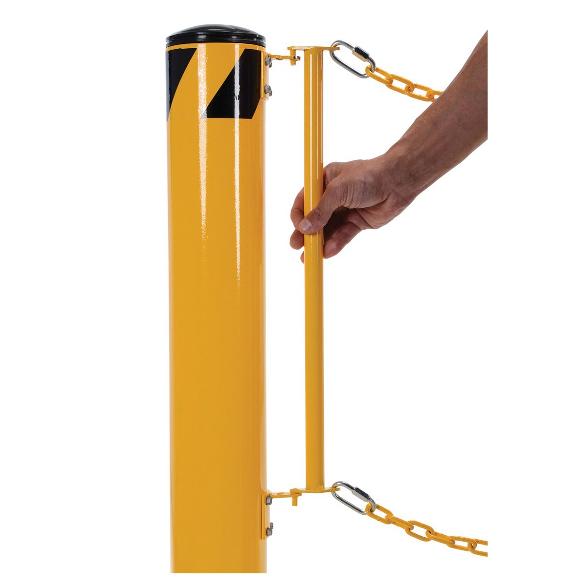 Vestil Dock Chain Barrier Bollard