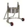 Vestil DCR-110-55-SS Stainless Steel Manual Drum Carrier/Rotator