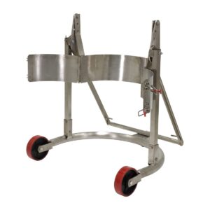 Vestil DCR-110-55-SS Stainless Steel Manual Drum Carrier/Rotator