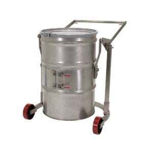 Vestil DCR-110-55-SS Stainless Steel Manual Drum Carrier/Rotator