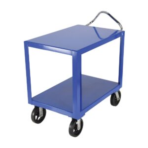 Vestil Ergo Handle Cart Rubber Casters