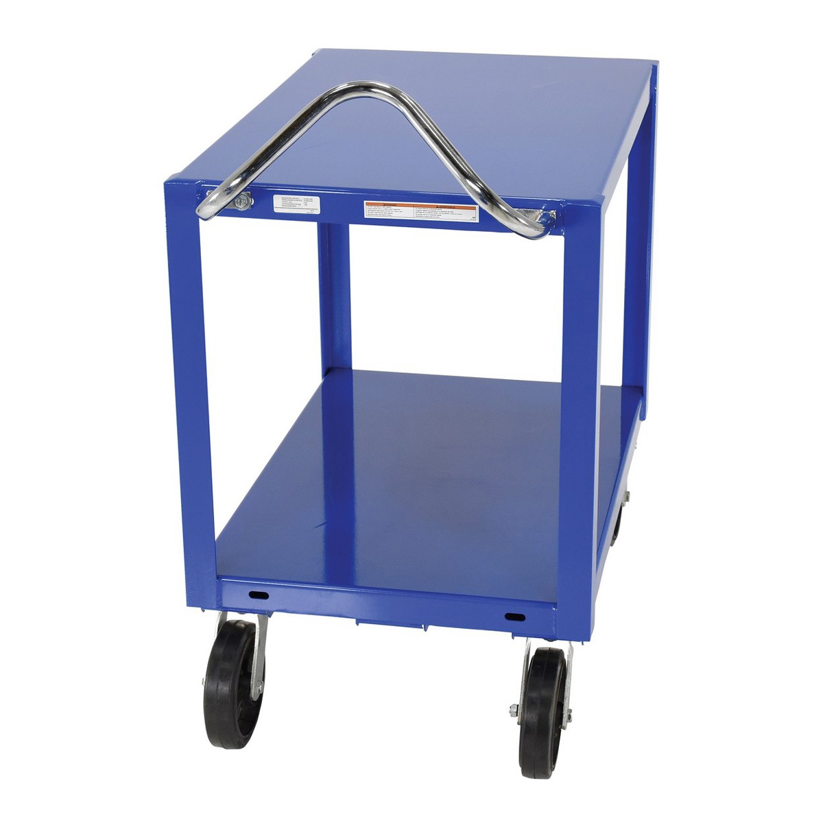 Vestil Ergo Handle Cart Rubber Casters