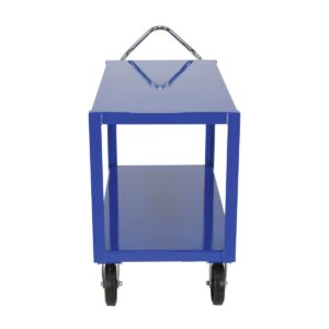 Vestil Ergo Handle Cart Rubber Casters