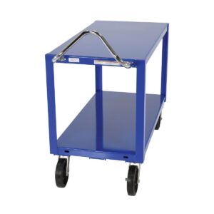 Vestil Ergo Handle Cart Rubber Casters
