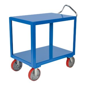 Vestil Ergo Handle Cart Poly Casters 3.6K