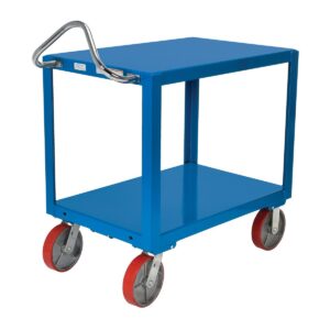 Vestil Ergo Handle Cart Poly Casters 3.6K