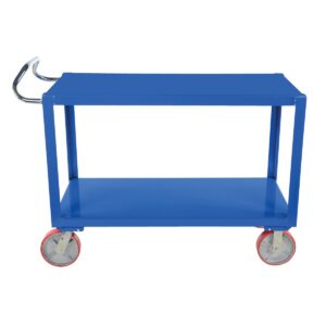 Vestil Ergo Handle Cart Poly Casters 3.6K