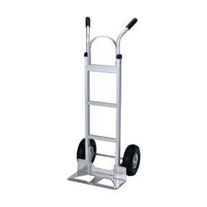 Vestil DHHT-500A-ANP 2 Handle Aluminum Hand Truck PNU Aluminum Plate