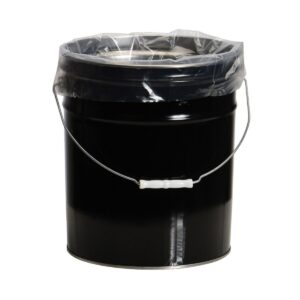 Vestil DLINE-5-P Peel Over Round Bottom Drum Liners 5 Gal