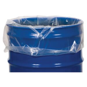 Vestil Tie Off Round Bottom Liner 55 Gal
