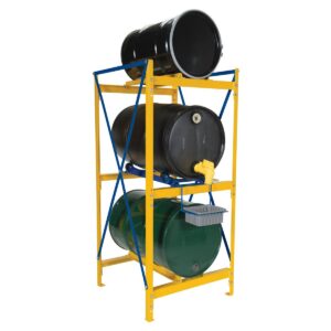 Vestil Horizontal Drum Storage Rack